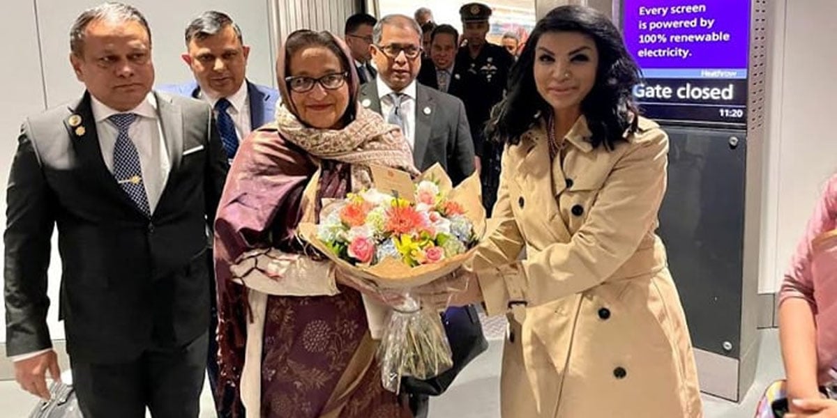 PM reaches London from Washington DC