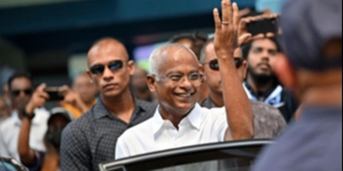 Maldives opposition candidate Mohamed Muiz wins presidential vote