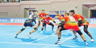 Men's Kabaddi team make auspicious start in Asian Games
