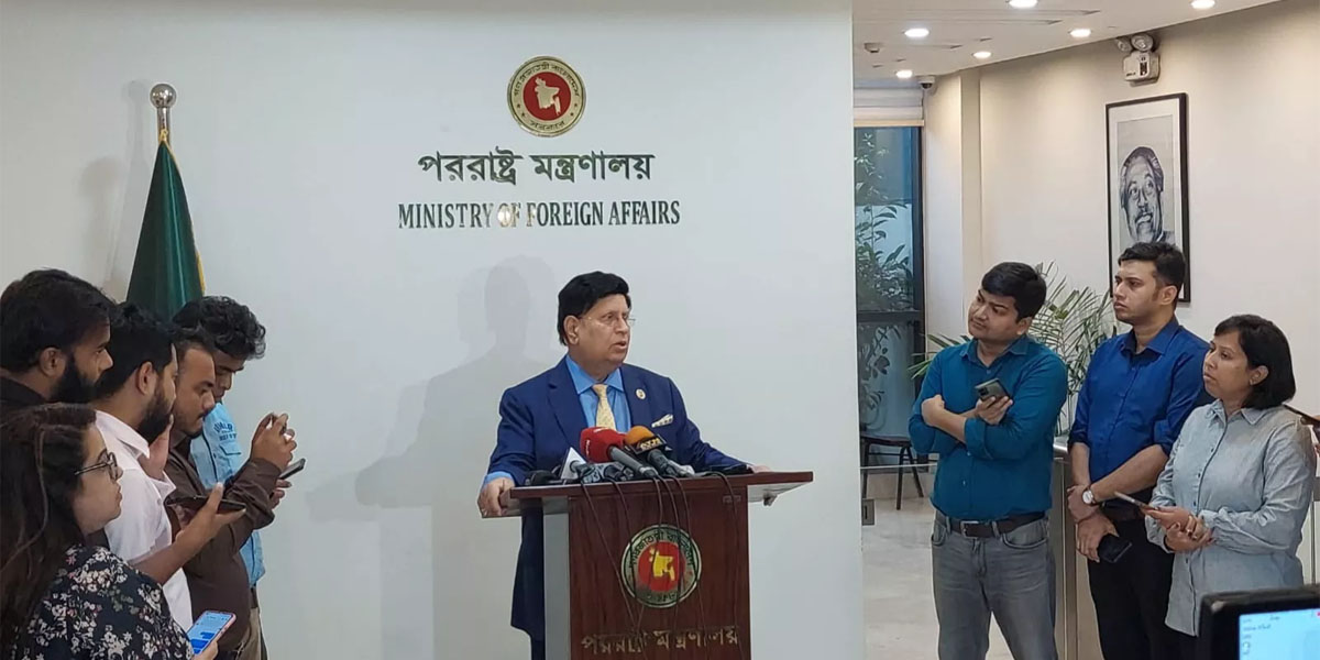 Bangladesh will also impose sanctions on those who will impose sanctions: Momen
