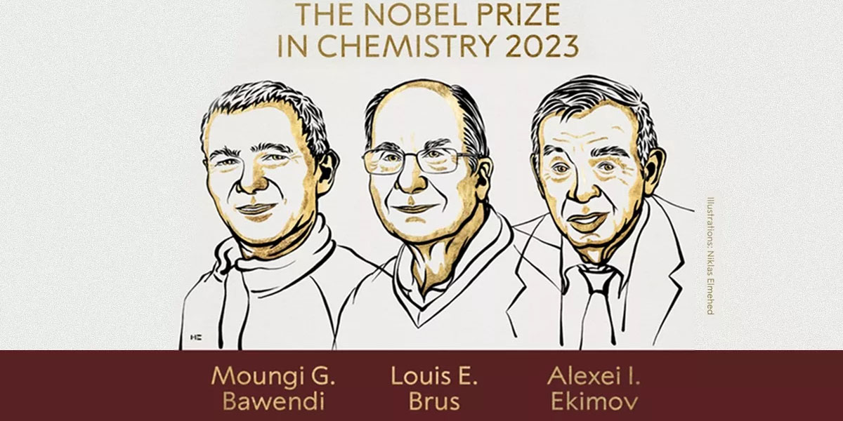 Nobel Prize in chemistry goes to three scientists for tiny, colorful quantum dots