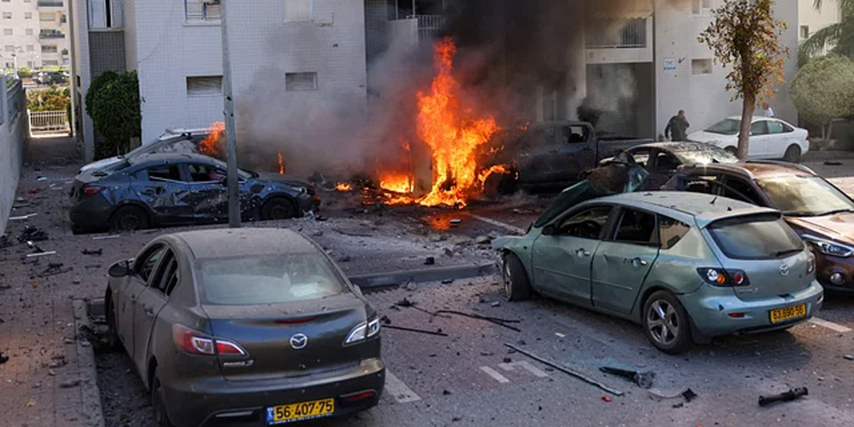 ‘We’re at war,' Netanyahu tells Israel after Hamas attack kills at least 40