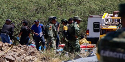 At least 16 migrants killed, 29 injured in a bus crash in Mexico