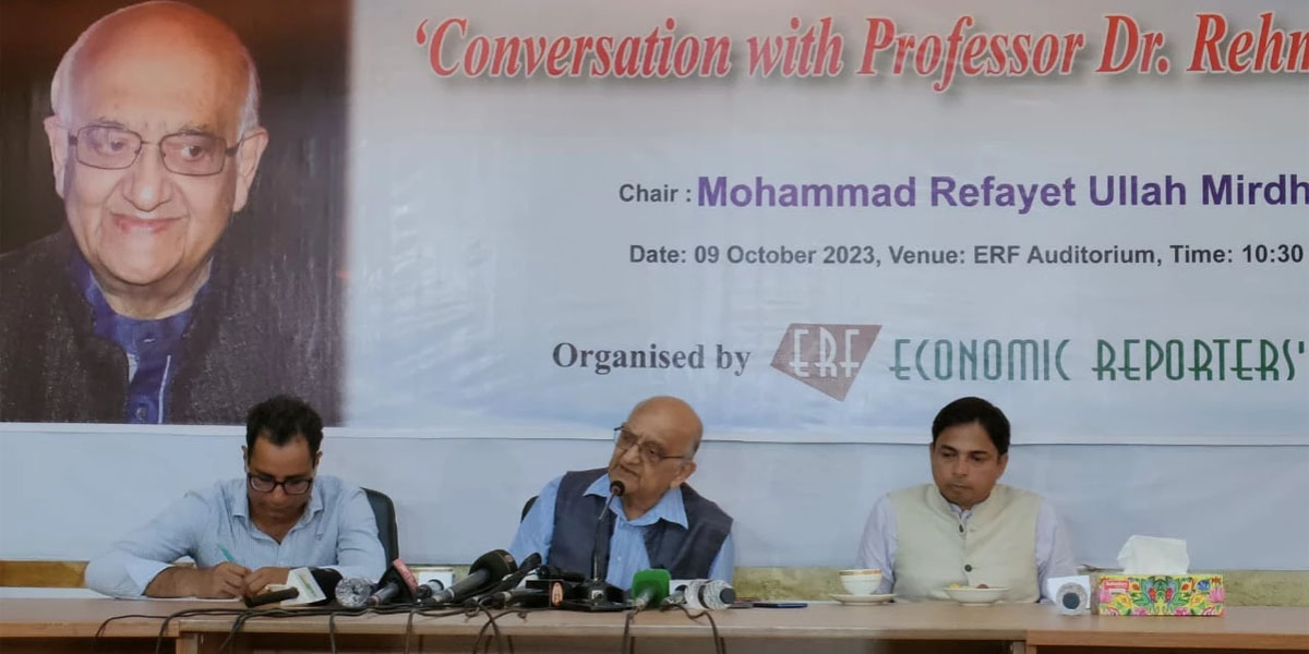 Global lenders can’t help if reserves reach $10 billion or below: Rehman Sobhan