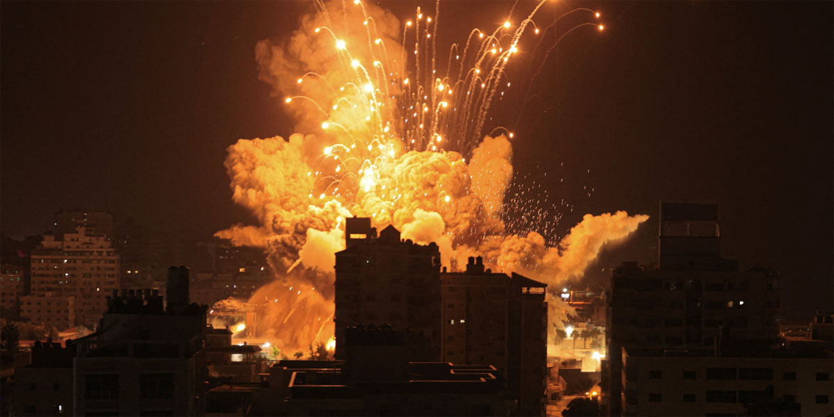 Gaza hospitals overwhelmed as Israeli air strikes continue