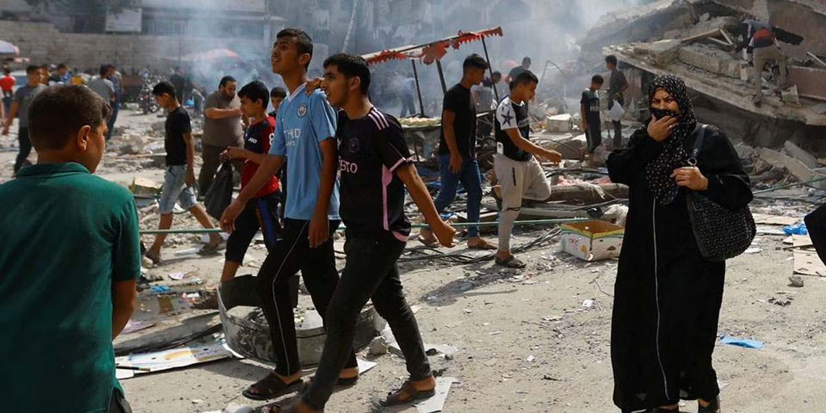 More than 187,500 displaced in Gaza since Saturday: UN