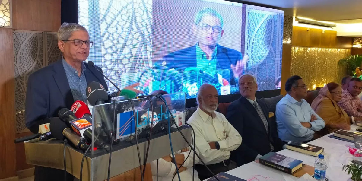 Movement on right track, no election without voters this time: Fakhrul