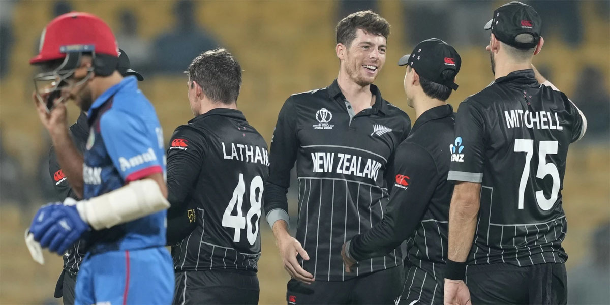 New Zealand beats Afghanistan by 149 runs at World Cup