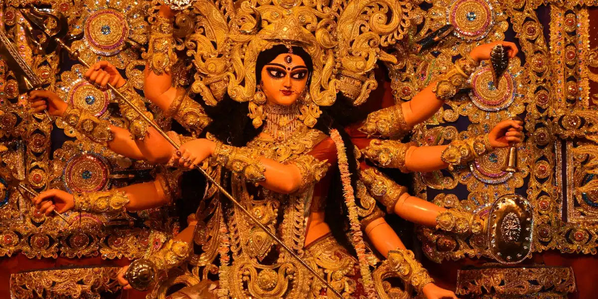 Sharadiyo Durgotsab being celebrated with offering Saptami puja