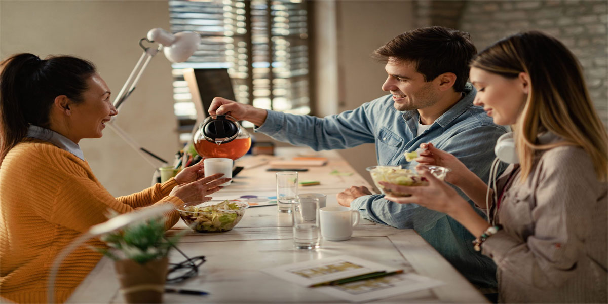 Eat healthy during office hours