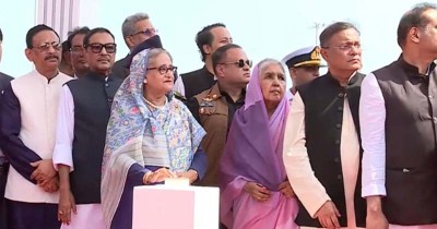 PM opens first ever underwater tunnel in Bangladesh