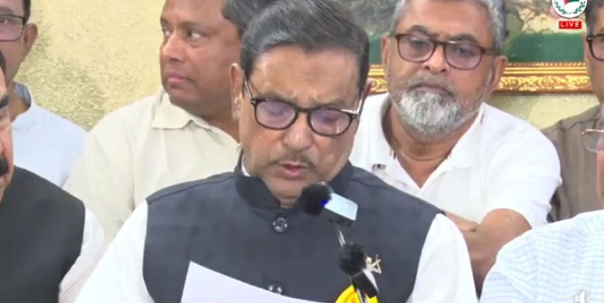 Attacks on Saturday, Sunday were pre-planned by BNP: Quader