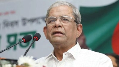 Mirza Fakhrul detained from Gulshan house
