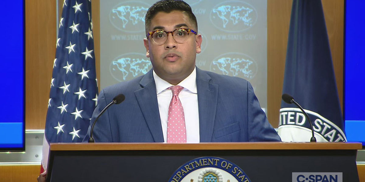Threat to beat Peter Haas deeply unhelpful: US State Deptt