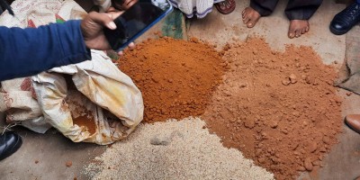 Spice was made with brick-wood powder
