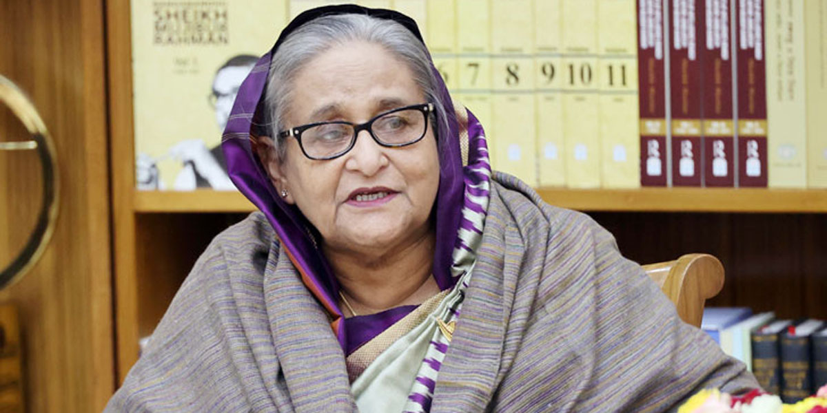 Govt can’t be ousted by killing people: PM Hasina