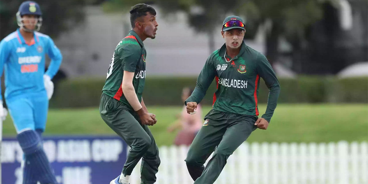 Tigers beat India by 4 wickets to reach U-19 Asia Cup final