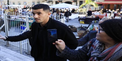 Algerian footballer on trial in France over Gaza post