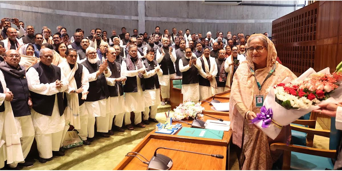 Sheikh Hasina reelected as Leader of the House