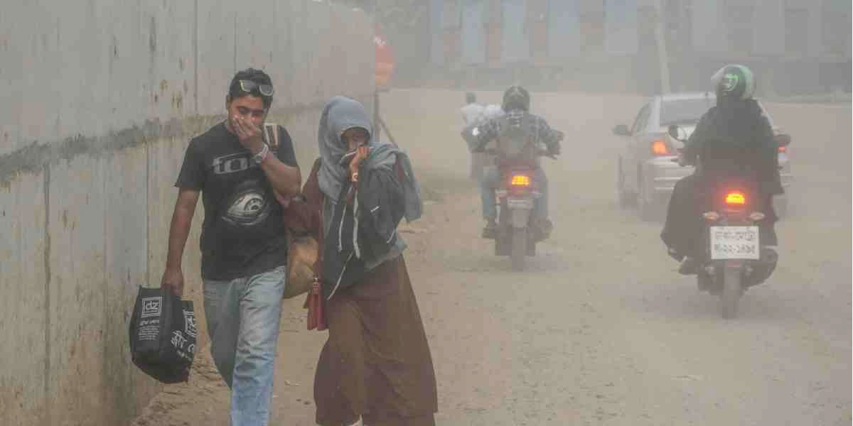 Dhaka’s air quality 5th worst in the world this morning