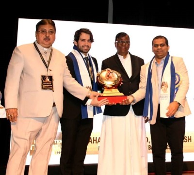 Ispahani Honored with Mother Teresa International Award for Excellence in Sports and Education