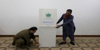 Mobile phone services suspended across Pakistan as voting begins