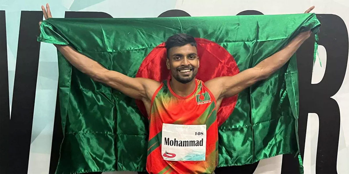 Asian Indoor Athletics: Bangladesh's Jahir Rayhan clinches silver in 400-meter sprint