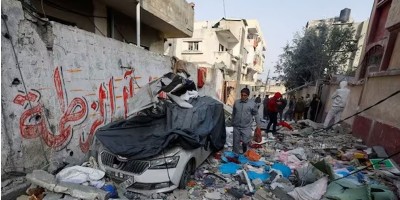 Gaza officials say Israeli strike near Rafah hospital kills 11