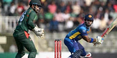 Thushara claims hattrick as Bangladesh stumble in pursuit of 175