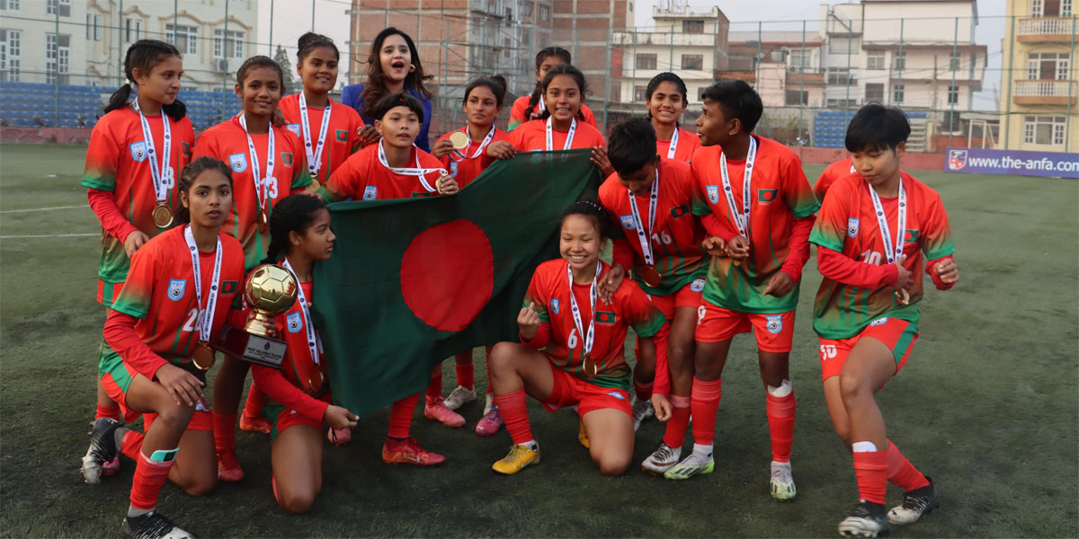 Bangladesh girls beat India to clinch title