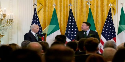Palestinians 'need the bombs to stop,' Irish PM says at White House