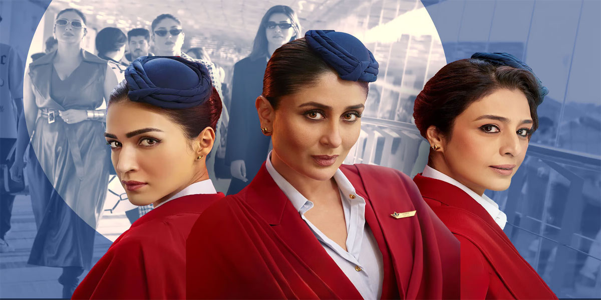 Bollywood movie ‘Crew' premieres at Star Cineplex