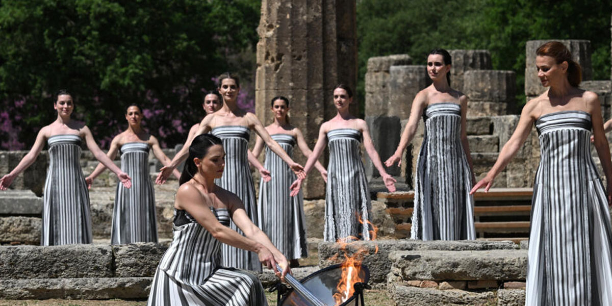 Paris 2024 Games flame to be lit in ancient Olympia