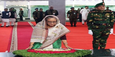 PM pays homage to Bangabandhu on Mujibnagar Day