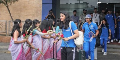 India Women's team in Sylhet for T20Is against Bangladesh