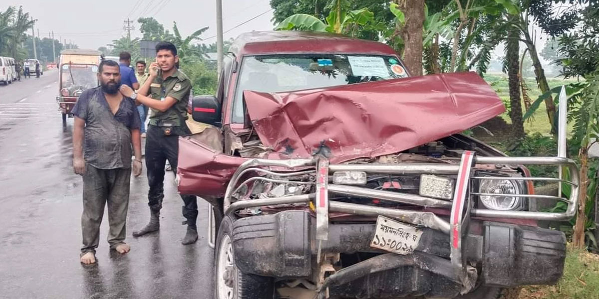 UNO injured in road accident on his way to Phulpur Upazila Parishad election in Mymensingh
