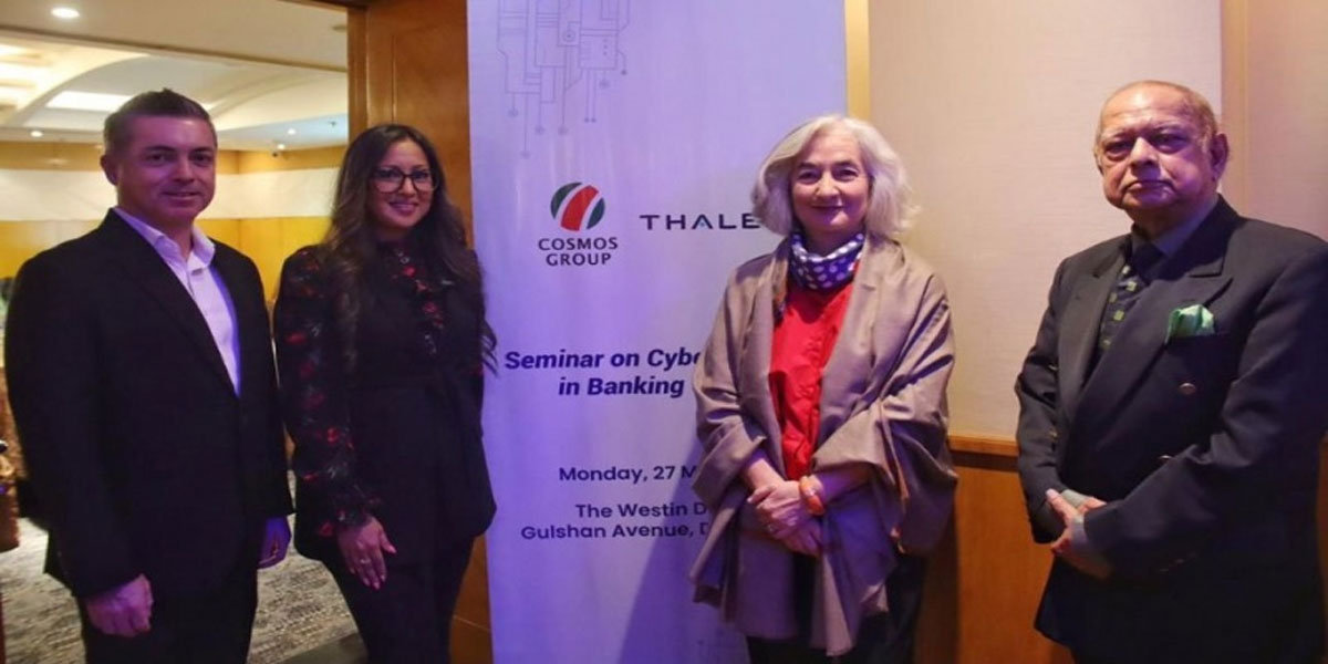 Cosmos Group hosts seminar on cybersecurity in banking sector with Thales