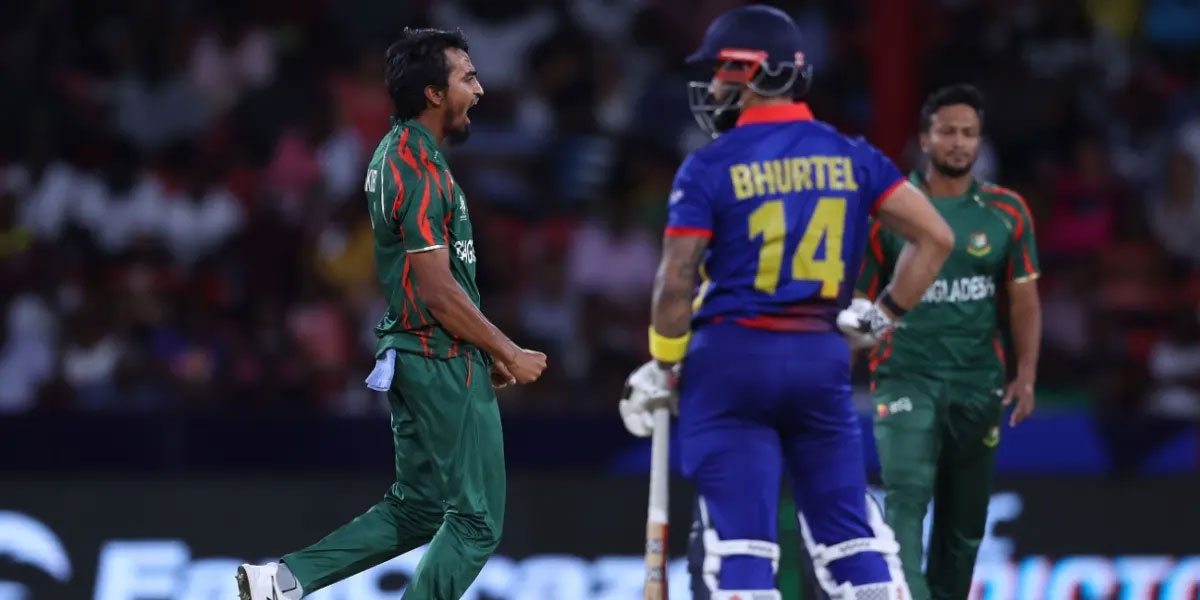 Bangladesh beat Nepal to take place in T20 World Cup Super Eights