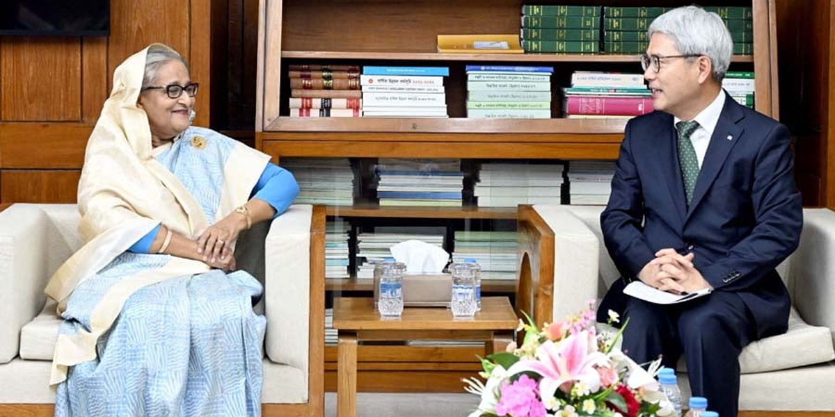 Korea is excellent dev partner of Bangladesh: PM