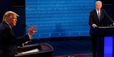 Forceful Trump, halting Biden clash in fiery presidential debate