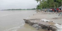 Madhumati River Erosion in Narail leaves 100 families homeless