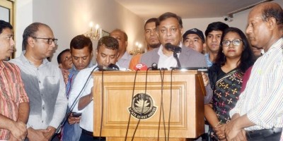 Foreign diplomats are beside Bangladesh: Hasan