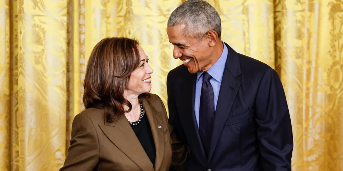 Barack Obamas endorse Kamala Harris for president