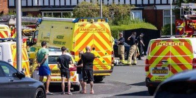 Two children killed in 'ferocious' knife attack, UK police say