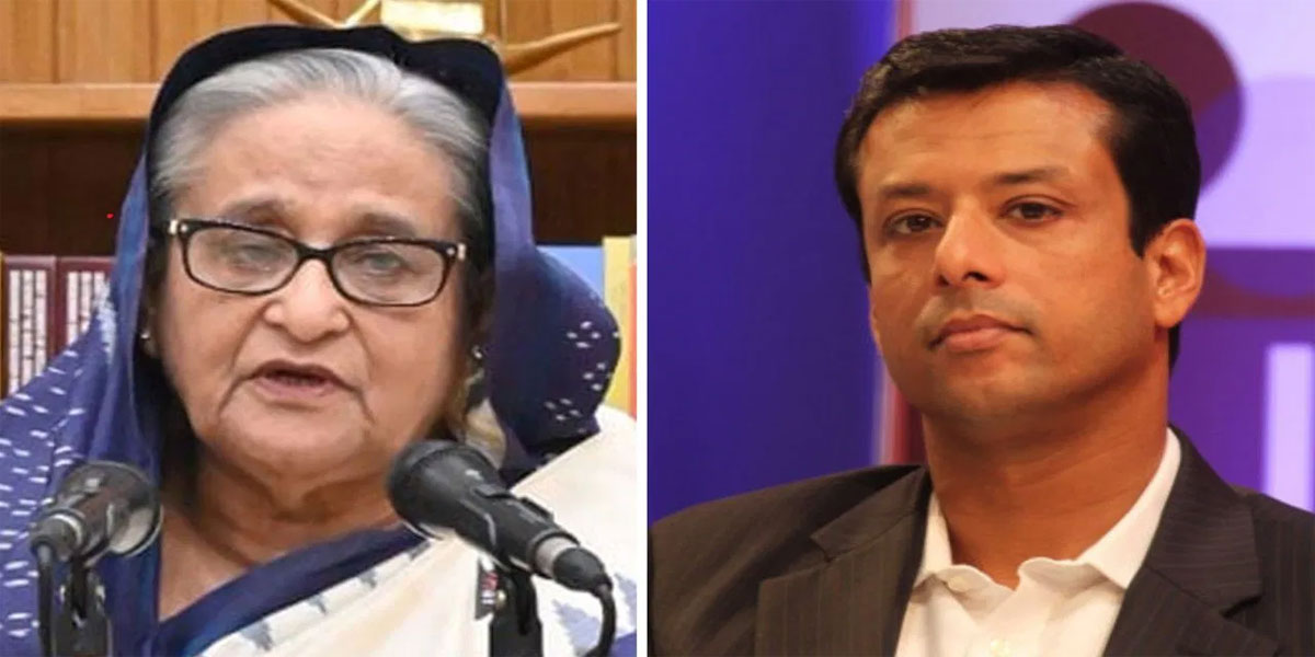 Bangladesh's Hasina did not resign before fleeing, son says