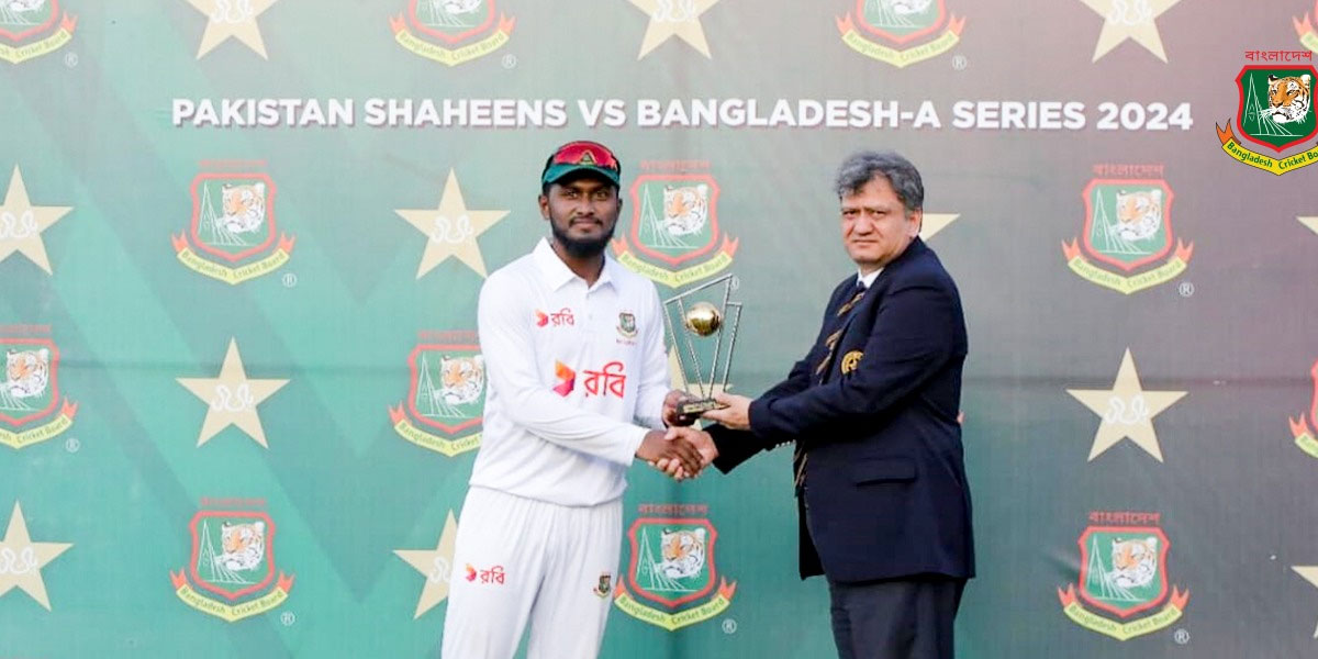 Bangladesh A draw four-day series with Pakistan Shaheens