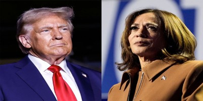 Trump claims Pennsylvania vote fraud as Harris stumps in Michigan