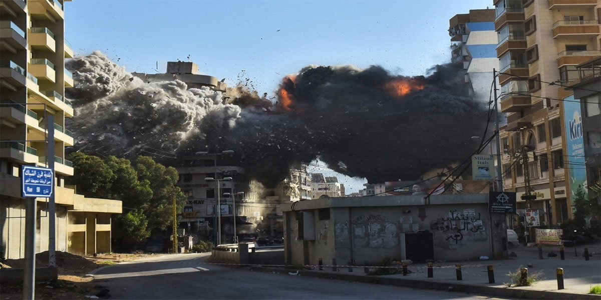 Israel pounds southern Lebanon and Beirut outskirts, killing five medics