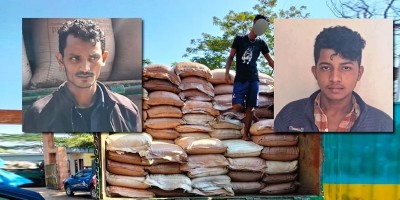431 sacks of smuggled sugar seize, 2 arrested