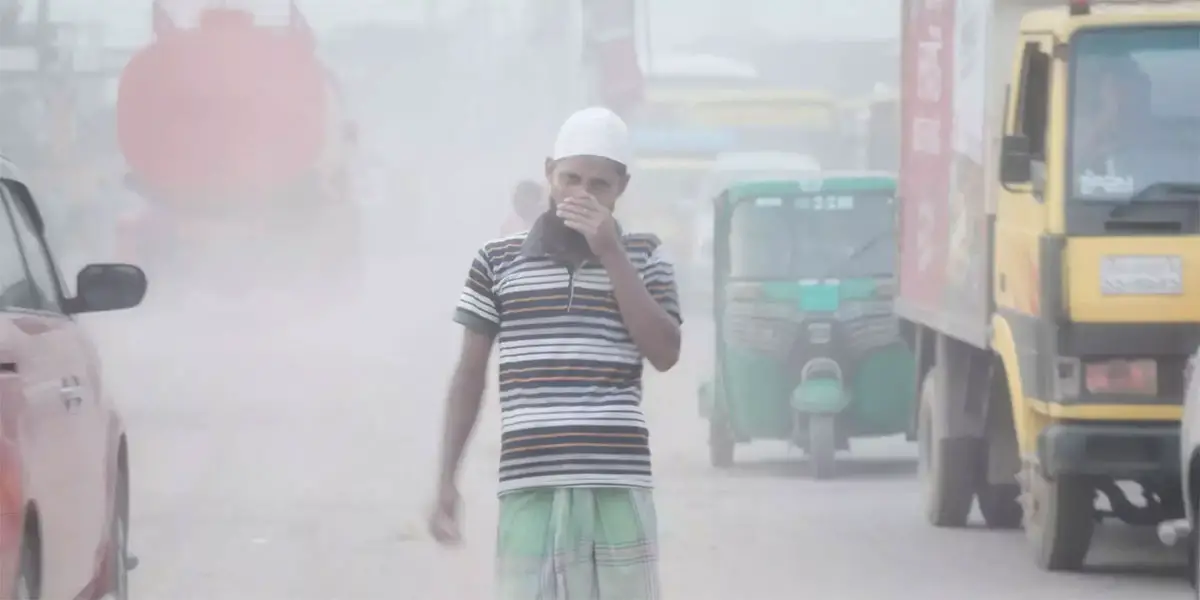 Dhaka's air quality 2nd worst in the world this morning